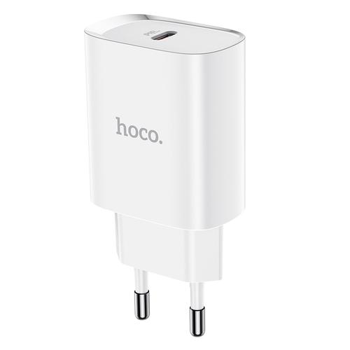 Incarcator Retea HOCO N14, Quick Charge, 20W, 1 x USB-C, Alb 1 Incarcator Retea HOCO N14, Quick Charge, 20W, 1 x USB-C, Alb