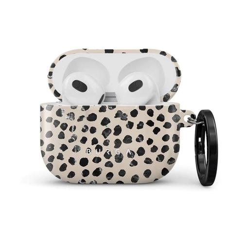 Husa Burga Hard Shell Almond Latte pentru Airpods 3, Crem 1 Husa Burga Hard Shell Almond Latte pentru Airpods 3, Crem