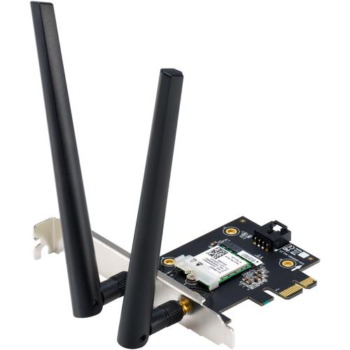Placa de retea ASUS PCE-AX1800, AX1800, Dual Band, Wi-Fi 6, Bluetooth 5.2 1 Placa de retea ASUS PCE-AX1800, AX1800, Dual Band, Wi-Fi 6, Bluetooth 5.2
