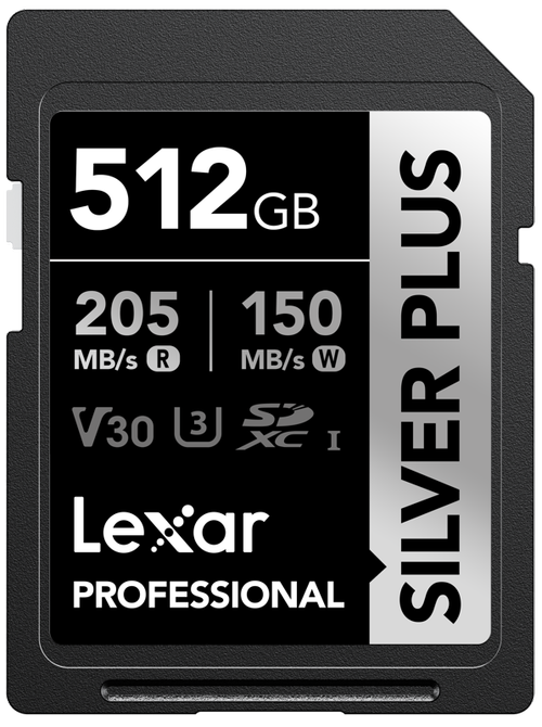 Card de memorie Lexar Professional SILVER Plus 1066x LSDSIPL512G-BNNNG, 512GB, SDXC, UHS-I U3 A2, V30 1 Card de memorie Lexar Professional SILVER Plus 1066x LSDSIPL512G-BNNNG, 512GB, SDXC, UHS-I U3 A2, V30