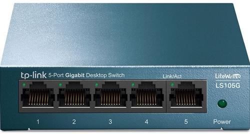 Switch TP-LINK LS105G, Gigabit, 5 Porturi 1 Switch TP-LINK LS105G, Gigabit, 5 Porturi