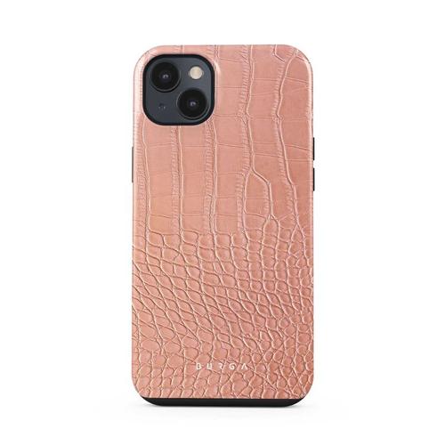Husa Burga Dual Layer Pink Croco compatibila cu iPhone 14, Roz 1 Husa Burga Dual Layer Pink Croco compatibila cu iPhone 14, Roz