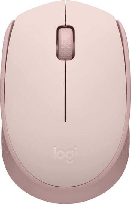 Mouse Wireless Logitech M171, USB, 1000 DPI (Roz) 1 Mouse Wireless Logitech M171, USB, 1000 DPI (Roz)