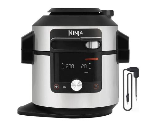 Multicooker Ninja OL750EU, 1460 W, 7.5 L, 14 programe (Negru/Argintiu) 1 Multicooker Ninja OL750EU, 1460 W, 7.5 L, 14 programe (Negru/Argintiu)