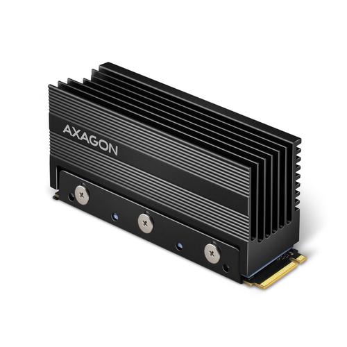 Radiator Pasiv Axagon CLR-M2XL, pentru M.2 SSD, Suport SSD 80 mm, Aluminiu, Pad-uri termice silicon incluse 1 Radiator Pasiv Axagon CLR-M2XL, pentru M.2 SSD, Suport SSD 80 mm, Aluminiu, Pad-uri termice silicon incluse