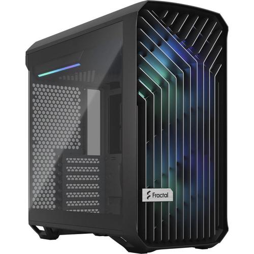 Carcasa Fractal Design Torrent Compact RGB Black TG Light Tint, MiddleTower, Tempered glass (Negru) 1 Carcasa Fractal Design Torrent Compact RGB Black TG Light Tint, MiddleTower, Tempered glass (Negru)