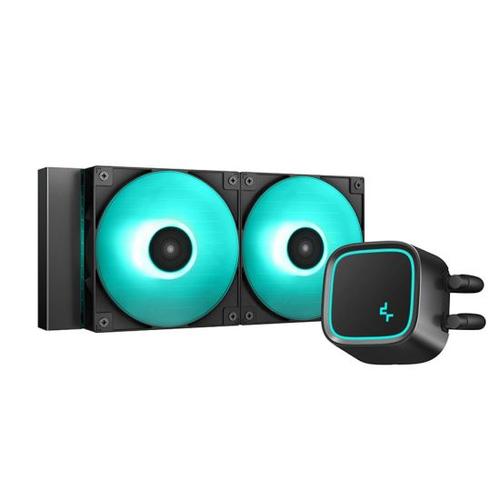 Cooler CPU Deepcool LE500 Marrs, 2x120 mm, Iluminare Verde 1 Cooler CPU Deepcool LE500 Marrs, 2x120 mm, Iluminare Verde