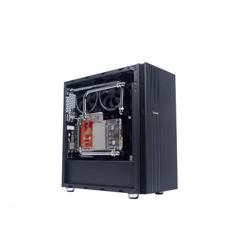 Carcasa Segotep Fenix NF, Mid Tower, Tempered Glass (Negru) 1 Carcasa Segotep Fenix NF, Mid Tower, Tempered Glass (Negru)