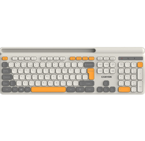 Tastatura Canyon HKB-W03, USB, Wireless (Multicolor) 1 Tastatura Canyon HKB-W03, USB, Wireless (Multicolor)