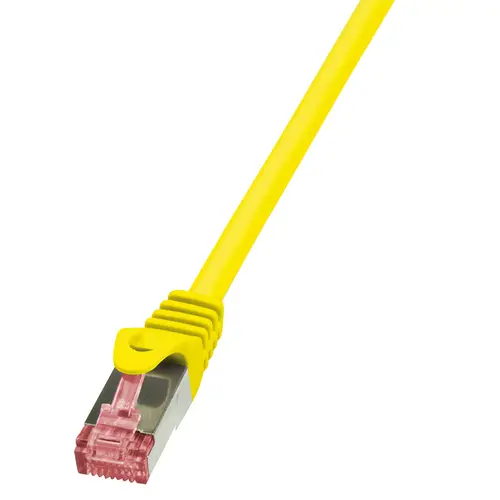 Cablu S/FTP LOGILINK Cat6, LSZH, cupru, 10 m, galben, AWG27, dublu ecranat CQ2097S 1 Cablu S/FTP LOGILINK Cat6, LSZH, cupru, 10 m, galben, AWG27, dublu ecranat CQ2097S