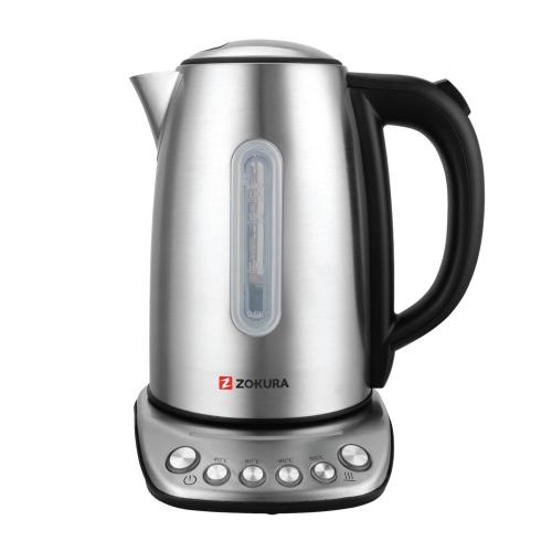 Fierbator electric Zokura Z1246, 1.7 L, 2200 W, 4 Trepte de temperatura (Argintiu) 1 Fierbator electric Zokura Z1246, 1.7 L, 2200 W, 4 Trepte de temperatura (Argintiu)