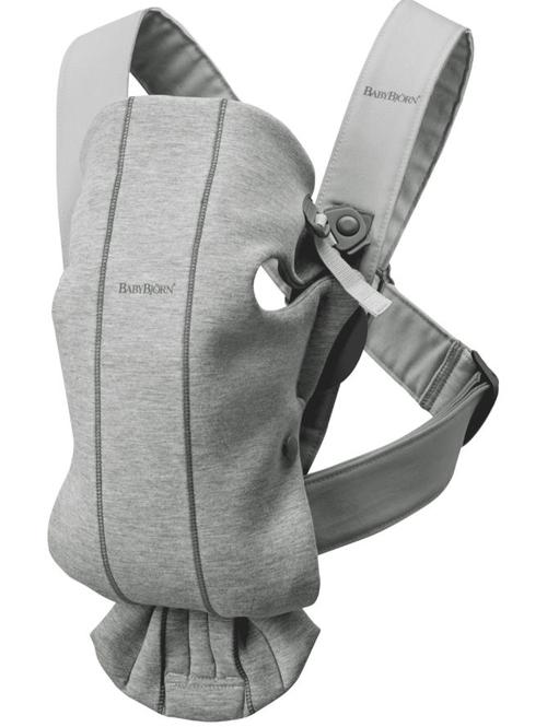 Ham anatomic BabyBjorn Mini, Pozitii multiple de purtare, 0-11 kg, 0-1 an, 3D Jersey (Gri) 1 Ham anatomic BabyBjorn Mini, Pozitii multiple de purtare, 0-11 kg, 0-1 an, 3D Jersey (Gri)