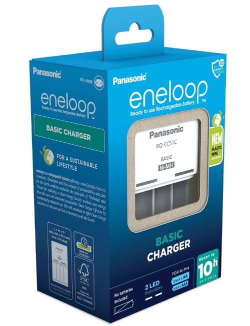 Incarcator Eneloop BQ-CC51E ECO, AAA 1 Incarcator Eneloop BQ-CC51E ECO, AAA