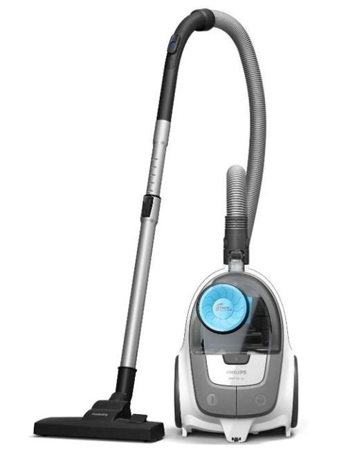Aspirator fara sac Philips 2000 Series XB2122/09, 1.3 L (Alb/Gri)