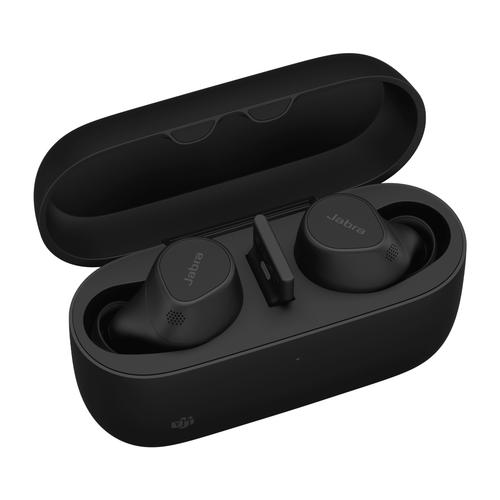 Casti True Wireless Jabra Evolve2 Buds USB-A MS, Bluetooth, ANC, 4+2 Microfoane (Negru) 1 Casti True Wireless Jabra Evolve2 Buds USB-A MS, Bluetooth, ANC, 4+2 Microfoane (Negru)