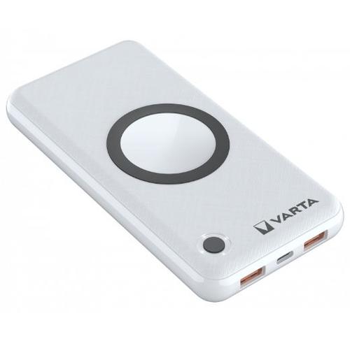 Acumulator Extern Varta Energy, 15000 mA, 20W, Incarcare Wireless, 2x USB-A, 1x USB Type-C, Power Delivery (PD), Quick Charge 3.0 (Alb) 1 Acumulator Extern Varta Energy, 15000 mA, 20W, Incarcare Wireless, 2x USB-A, 1x USB Type-C, Power Delivery (PD), Quick Charge 3.0 (Alb)