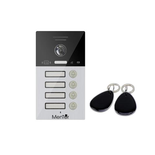 Unitate exterioara VideoInterfon Smart Mentor SY056 WiFi POE Card acces 4 familii 1.3MP HD IP65 IR difuzor microfon 1 Unitate exterioara VideoInterfon Smart Mentor SY056 WiFi POE Card acces 4 familii 1.3MP HD IP65 IR difuzor microfon