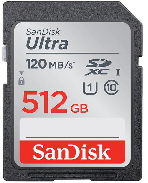 Card de memorie SanDisk Ultra SDSDUNC-512G-GN6IN, SDXC, 512GB, UHS-I U1, Clasa 10 1 Card de memorie SanDisk Ultra SDSDUNC-512G-GN6IN, SDXC, 512GB, UHS-I U1, Clasa 10