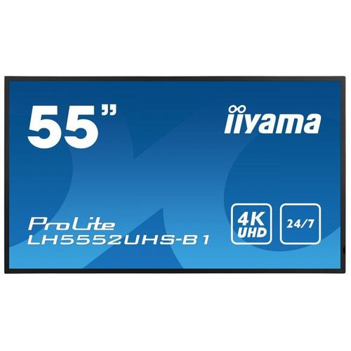 Monitor pentru urmarirea traficului de date in timp real iiyama ProLite Digital Signage 49.5inch LH5552UHS-B1, cu suport de perete inclus HAMA 118125 1 Monitor pentru urmarirea traficului de date in timp real iiyama ProLite Digital Signage 49.5inch LH5552UHS-B1, cu suport de perete inclus HAMA 118125
