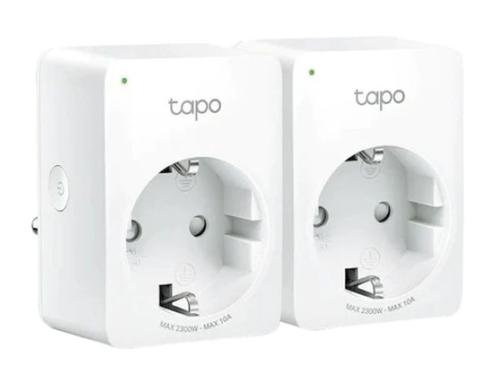 Pachet 2 Prize smart TP-Link Mini Tapo P110, Wi-Fi, monitorizare consum energie, control vocal, 16A, compatibil cu Android / iOS, Amazon Alexa si Google Assistant (Alb) 1 Pachet 2 Prize smart TP-Link Mini Tapo P110, Wi-Fi, monitorizare consum energie, control vocal, 16A, compatibil cu Android / iOS, Amazon Alexa si Google Assistant (Alb)