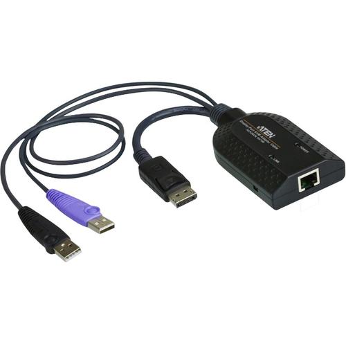 USB DisplayPort Virtual Media KVM Adapter with Smart Card Support 1 USB DisplayPort Virtual Media KVM Adapter with Smart Card Support