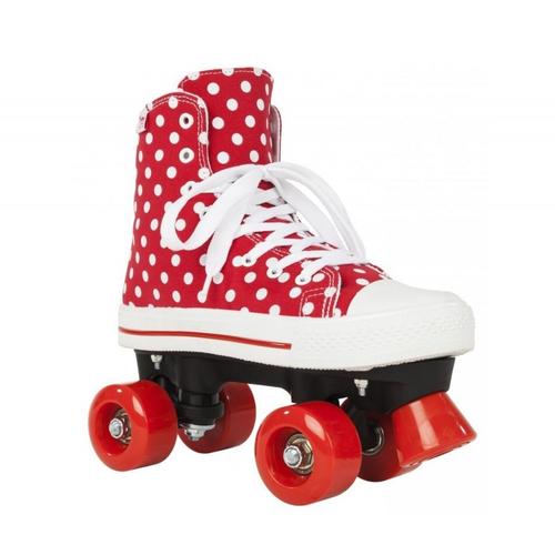 Role Rookie Canvas High Polka Dots, 39 (Rosu/Alb) 1 Role Rookie Canvas High Polka Dots, 39 (Rosu/Alb)