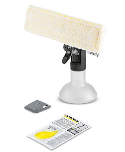 Set de curatat geamul cu pulverizare Karcher 2.633-129.0 1 Set de curatat geamul cu pulverizare Karcher 2.633-129.0