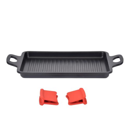 Tava grill 34 x 22 cm, aluminiu, Noble - Zokura 1 Tava grill 34 x 22 cm, aluminiu, Noble - Zokura