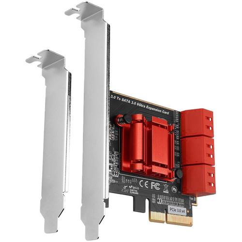 Placa Axagon PCI-Express(pci-e), adaptor la 6 x Sata III, LP 1 Placa Axagon PCI-Express(pci-e), adaptor la 6 x Sata III, LP