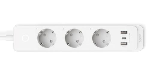 Prelungitor inteligent TP-LINK Tapo P300, Schuko x 3, USB x 2, USB Type-C x 1, 1.5m, Bluetooth, WiFi (Alb) 1 Prelungitor inteligent TP-LINK Tapo P300, Schuko x 3, USB x 2, USB Type-C x 1, 1.5m, Bluetooth, WiFi (Alb)
