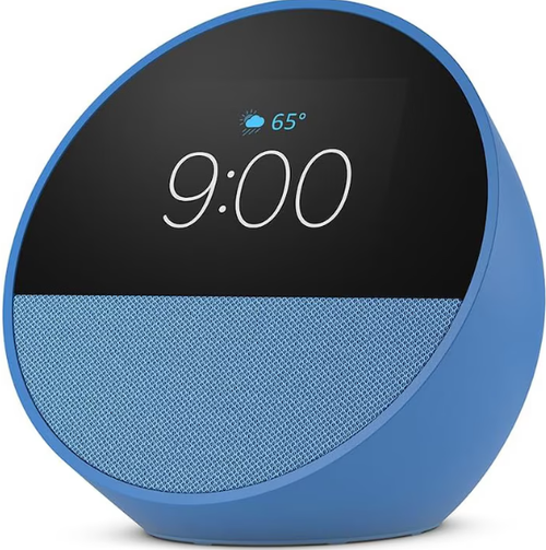 Boxa inteligenta Amazon Echo Spot 2024, Wi-Fi, Bluetooth (Albastru) 1 Boxa inteligenta Amazon Echo Spot 2024, Wi-Fi, Bluetooth (Albastru)