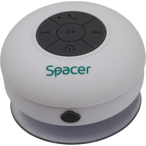 Boxa Portabila Spacer Ducky, 3W, Bluetooth, Microfon (Alb) 1 Boxa Portabila Spacer Ducky, 3W, Bluetooth, Microfon (Alb)