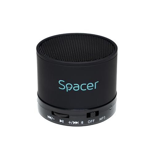 Boxa Portabila Spacer Topper, 3W, Bluetooth (Negru) 1 Boxa Portabila Spacer Topper, 3W, Bluetooth (Negru)