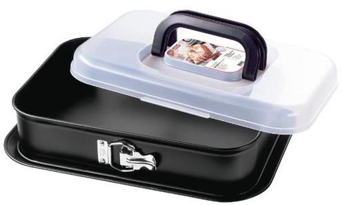 Forma de copt cu capac WMF Bake&Take, 35 x 34 cm (Negru) 1 Forma de copt cu capac WMF Bake&Take, 35 x 34 cm (Negru)