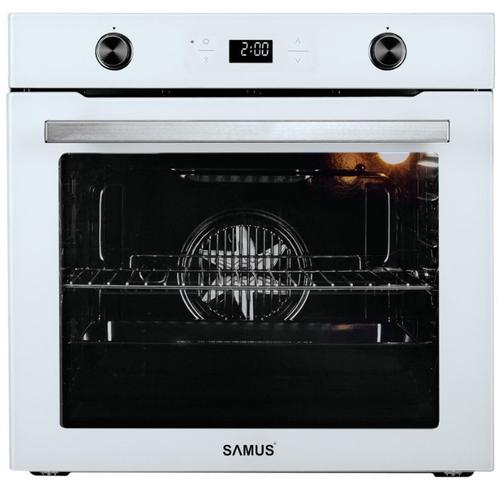 Cuptor incorporabil Samus SC626WGD9, 75 L, Electric, Grill, 9 Functii (Alb)