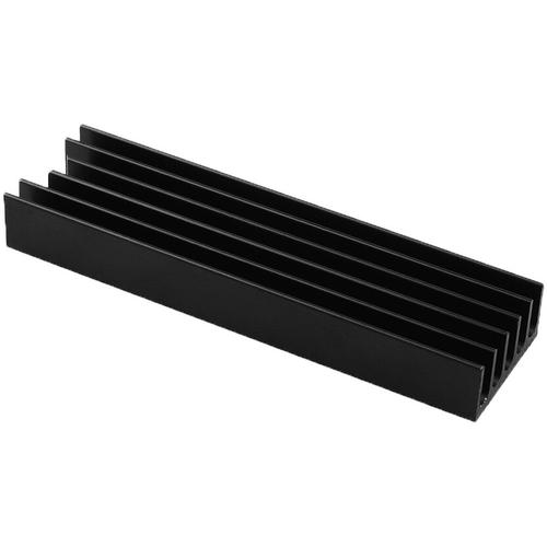 Cooler Pasiv AXAGON CLR-M2L10, pentru SSD M2, 80mm, Corp din aluminiu, Banda transfer termic inclusa, inaltime 10mm 1 Cooler Pasiv AXAGON CLR-M2L10, pentru SSD M2, 80mm, Corp din aluminiu, Banda transfer termic inclusa, inaltime 10mm