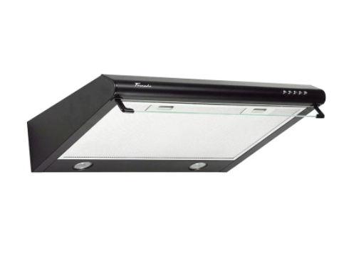 Hota traditionala Tornado Bona 10 (50) LED, 1 motor, latime 50 cm, absorbtie 380 m3/ora, filtru anti-grasimi aluminiu 5 straturi (Negru)