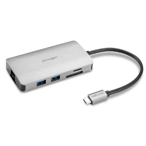 Docking Station Kensington K33820WW, USB Type-C, HDMI 4K, 3x USB 3.2, Cititor card, Ethernet (Argintiu) 1 Docking Station Kensington K33820WW, USB Type-C, HDMI 4K, 3x USB 3.2, Cititor card, Ethernet (Argintiu)
