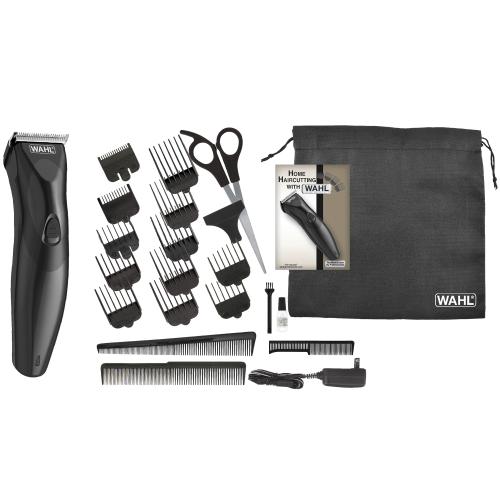 Aparat de tuns Wahl 09639-816 Haircut & Beard Acumulator Lame otel Autoascutire Lavabil (Gri) 2 Aparat de tuns Wahl 09639-816 Haircut & Beard Acumulator Lame otel Autoascutire Lavabil (Gri) - imagine 2