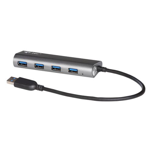 Hub USB I-tec 3.0 incarcator metalic 4 Porturi cu adaptor putere, 4x USB 3.0 (Negru) 1 Hub USB I-tec 3.0 incarcator metalic 4 Porturi cu adaptor putere, 4x USB 3.0 (Negru)