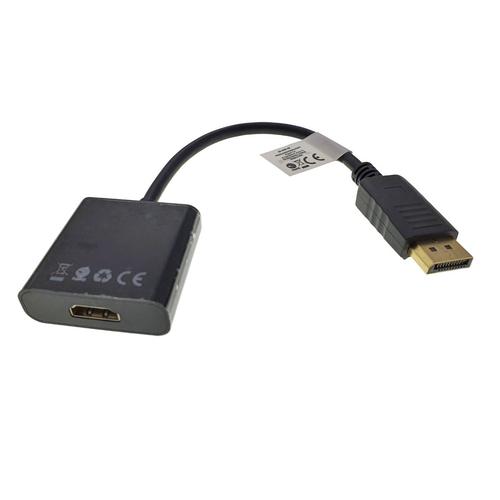 Cablu Lanberg 40872, DisplayPort (DP) tata la HDMI mama, uni-directional, Full HD/60Hz 1 Cablu Lanberg 40872, DisplayPort (DP) tata la HDMI mama, uni-directional, Full HD/60Hz