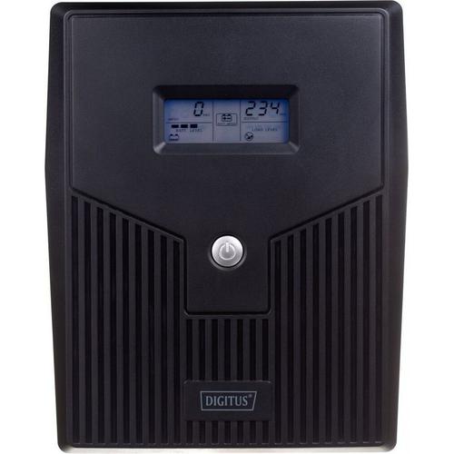 UPS Digitus DN-170075, Line/ Ineractive LCD 1500VA/900W 2x12V/9Ah AVR 4xSchuko USB RS232 RJ45 (Negru) 1 UPS Digitus DN-170075, Line/ Ineractive LCD 1500VA/900W 2x12V/9Ah AVR 4xSchuko USB RS232 RJ45 (Negru)