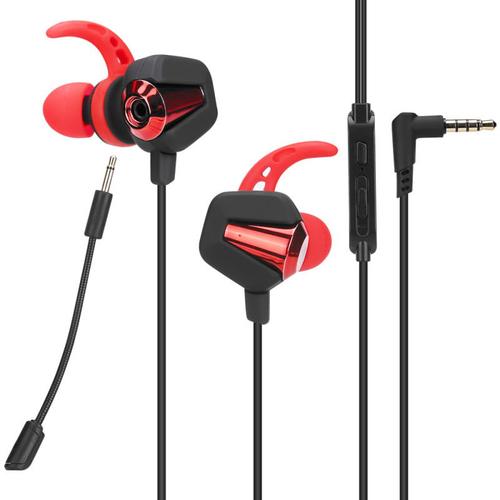 Casti Gaming Marvo Casti Marvo GP-002, In-Ear, Microfon (Negru/Rosu) 1 Casti Gaming Marvo Casti Marvo GP-002, In-Ear, Microfon (Negru/Rosu)