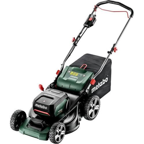 Masina de tuns iarba fara fir Metabo, 46cm, 55 L, 7 Trepte de inaltime (Negru/Verde) 1 Masina de tuns iarba fara fir Metabo, 46cm, 55 L, 7 Trepte de inaltime (Negru/Verde)