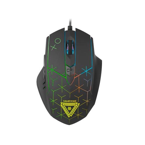 Mouse Gaming Tracer GameZone XO, USB, RGB, Optic (Negru) 1 Mouse Gaming Tracer GameZone XO, USB, RGB, Optic (Negru)