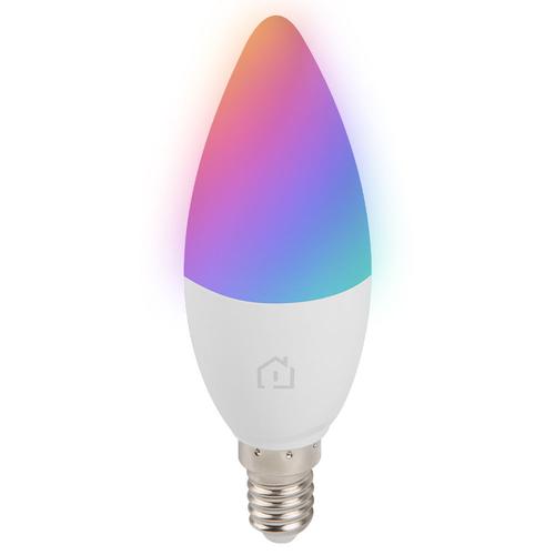 Bec Smart Lanberg SM01-WBE14, Wi-Fi, RGBW LED, E14, 5W, 450 lumeni (Alb) 1 Bec Smart Lanberg SM01-WBE14, Wi-Fi, RGBW LED, E14, 5W, 450 lumeni (Alb)