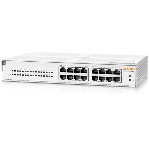Switch Aruba R8R48A Instant On 1430, 16 porturi Gigabit Class4 PoE 124W 1 Switch Aruba R8R48A Instant On 1430, 16 porturi Gigabit Class4 PoE 124W