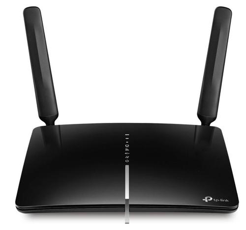 Router Wireless TP-LINK Archer MR600, 4G +, Gigabit, Dual Band, 1200 Mbps, 2 Antene exterene (Negru) 1 Router Wireless TP-LINK Archer MR600, 4G +, Gigabit, Dual Band, 1200 Mbps, 2 Antene exterene (Negru)