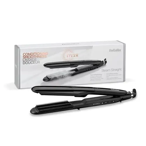 Placa de par cu aburi BaByliss ST492E, 2 in,1 Steam Straight, Par uscat/ umed 1 Placa de par cu aburi BaByliss ST492E, 2 in,1 Steam Straight, Par uscat/ umed
