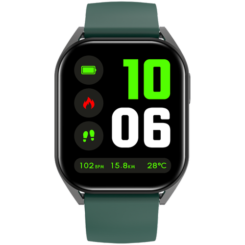 Smartwatch CANYON Chatter SW-58, Ecran IPS 1.8inch, Apel Bluetooth, Asistent vocal cu AI, Android/iOS, 123 moduri sport, Monitorizare sanatate, Waterproof IP67 (Negru/Verde) 1 Smartwatch CANYON Chatter SW-58, Ecran IPS 1.8inch, Apel Bluetooth, Asistent vocal cu AI, Android/iOS, 123 moduri sport, Monitorizare sanatate, Waterproof IP67 (Negru/Verde)